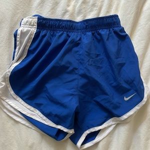 ROYAL BLUE NIKE RUNNING SHORTS